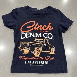 Cinch Kids Black Graphic T-Shirt